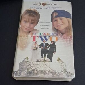 It Takes Two VHS Tape